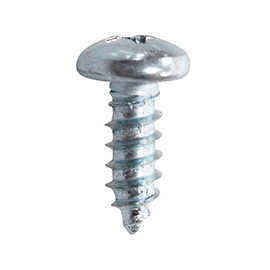 TORNILLO PARA METAL DE 1/2 PULGADA PLATA 100 PIEZAS