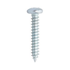 TORNILLO PARA METAL DE 1 PULGADA PLATA CON 100 PIEZAS