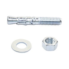 ANCLA DE EXPANSIÓN DE CUÑA 6 x 1 CM PLATA 0.25 KG