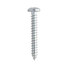 TORNILLO PARA METAL DE 1 PULGADA PLATA 100 PIEZAS