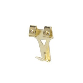 GANCHO PARA CUADROS DE 3.1 X 2 X 1.2 CM DORADO 3 PIEZAS