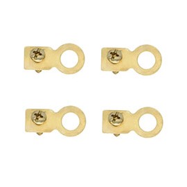 GANCHO DE ANILLO 2.5 X 1 CM DORADO
