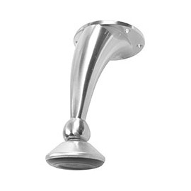 PATA PARA SOFÁ DE 11.5 CM PLATA