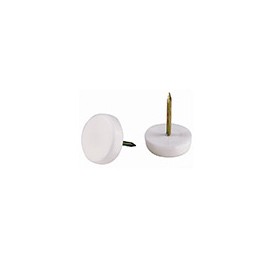 CLAVO PARA SOPORTE DE PLÁSTICO 7/8" BCO