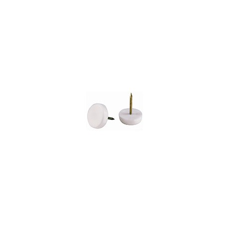CLAVO PARA SOPORTE DE PLÁSTICO 7/8" BCO