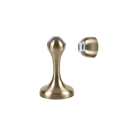 TOPE MAGNÉTICO PARA PUERTA 6 X 8 X 4.5 CM BRONCE