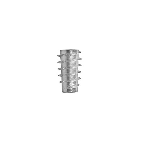 TUERCA INSERTO 5/16 DE PULGADA PLATA 12 PIEZAS
