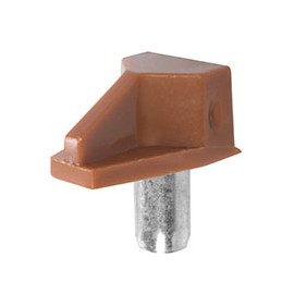 SOSTÉN PARA ENTREPAÑO 1.5 X 0.9 CM CAFÉ 18 PIEZAS