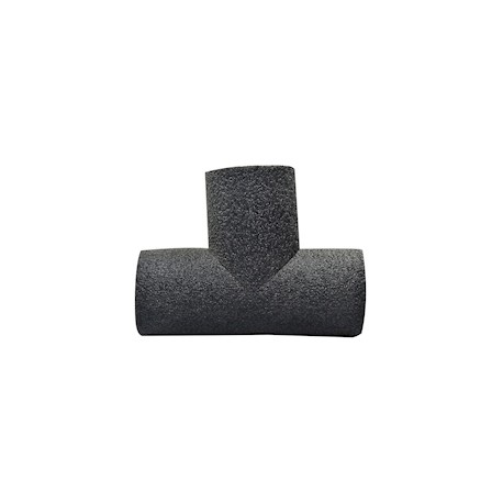 CUBRE TUBOS AISLANTE TEE GRIS 3/4 DE PULGADA