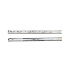 JUEGO DE CORREDERAS EXTENDIBLES EN METAL DE 50 CM