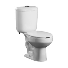 SANITARIO FUTURA 2 PIEZAS REDONDO 3 Y 4.8 L BLANCO