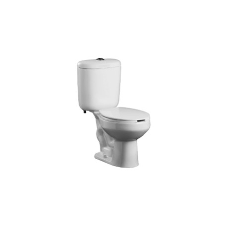 SANITARIO FUTURA 2 PIEZAS REDONDO 3 Y 4.8 L BLANCO