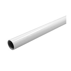 TUBO REDONDO 180 CM BLANCO