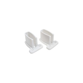 SOPORTE PARA PARED LATERAL BLANCO DE 7.3 X 5.5 X 4.3 CM 2 PIEZAS
