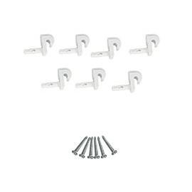 FIJADORES DE PARED DE PLÁSTICO DE 3.9 CM