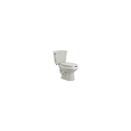 SANITARIO URBAN 2 PIEZAS ALARGADO 3.9 L HUESO