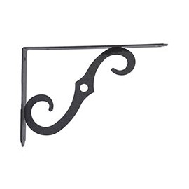 MÉNSULA 20 X 13.8 X 2 CM NEGRO 1 PIEZA