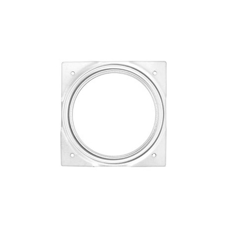 BASE GIRATORIA CUADRADA 15.2 CM PLATA SOPORTA 227 KG