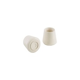 TAPÓN PARA BANCO DE GOMA BLANCO 5/8'