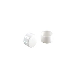 TAPÓN PARA BANCO DE PLÁSTICO BLANCO 5/8'