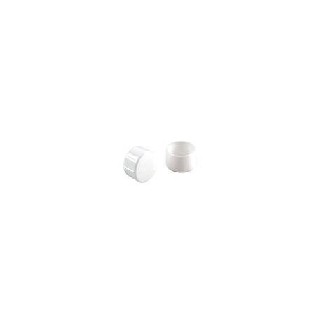 TAPÓN PARA BANCO DE PLÁSTICO BLANCO 5/8'