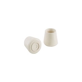 TAPÓN PARA BANCO DE GOMA BLANCO 3/4'