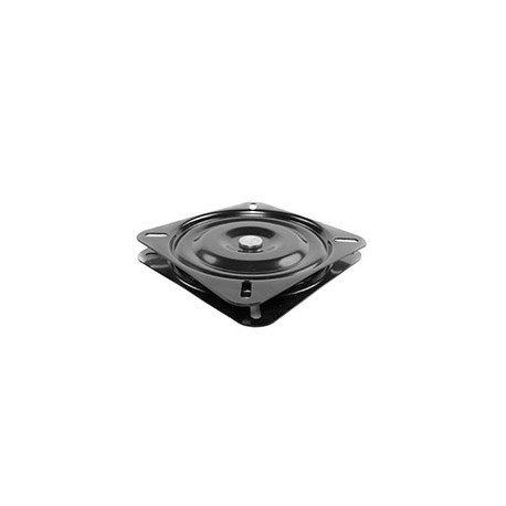 BASE GIRATORIA 16 X 16 CM NEGRO 250 KG