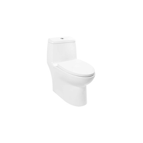 SANITARIO ITZÁ 1 PIEZA ALARGADO 3.5 Y 4.8 L BLANCO ALTURA CONFORTABLE