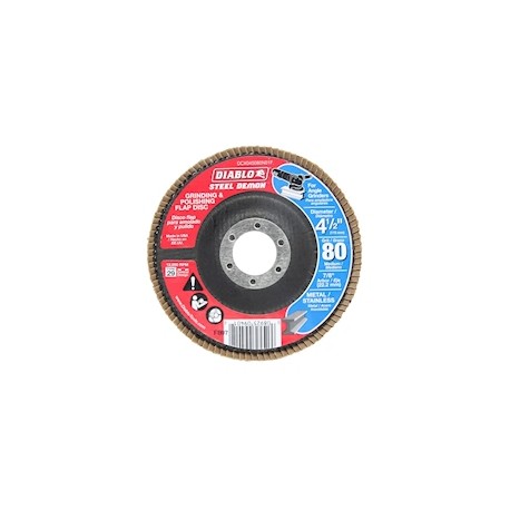DISCO FLAP CIRCONIO 4-1/2 PULGADAS