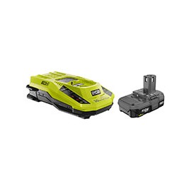 BATERÍA Y CARGADOR RYOBI DE 18 V VERDE