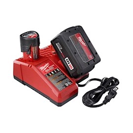 MULTICARGADOR PARA BATERÍAS DE 12V Y 18V