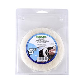 BONETE DE LANA DE 5 PULGADAS BLANCO