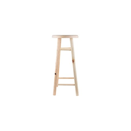 BANCO DE MADERA MADERAS Y DISEÑOS DEL NORTE NATURAL 70 CM