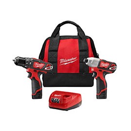 M12 COMBO TALADRO ROTOMARTILLO Y ATORNILLADOR IMPACTO 12V CON 2 BATERÍAS COMP 1.5AH, CARGADOR, BOLSA
