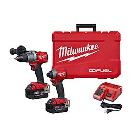 M18 FUEL TALADRO ROTOMARTILLO DE 1/2" CON 2 BATERÍAS COMPACTAS DE 5.0AH, CARGADOR Y ESTUCHE