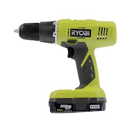 TALADRO DESTORNILLADOR RYOBI 20.2 X 10.3 X 20.4 CM 18 VOLTS INALÁMBRICO