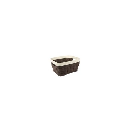 GAVETA CHOCOLATE CON FRANJA BEIGE