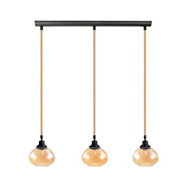 COLGANTE RAMPSIDE DE 125.3 X 89.7 CM CAFÉ EGLO