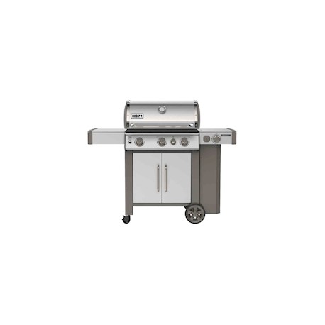 ASADOR GENESIS II DE GAS LP 158 X 150 X 79 CM PLATA