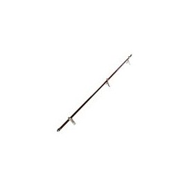 CORTINERO AJUSTABLE TIPO CAFE DE 218 A 381 CM NOGAL