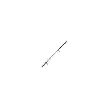 CORTINERO AJUSTABLE TIPO CAFE DE 218 A 381 CM NOGAL