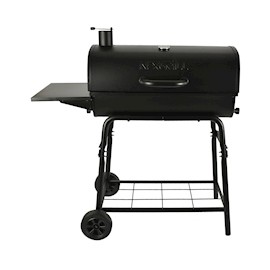 ASADOR DE CARBÓN TIPO BARRIL 62 X 105.5 X 120 CM NEGRO