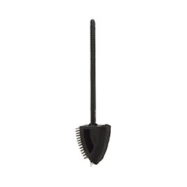 CEPILLO DUO PARA PARRILLAS 18 PULGADAS NEGRO