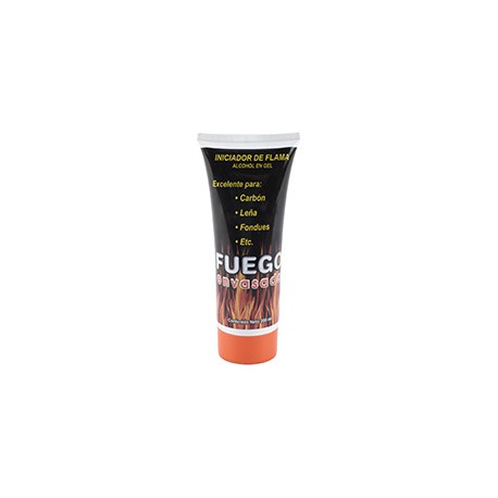 INICIADOR DE FLAMA ALCOHOL EN GEL 200 ML NEGRO FUEGO ENVASADO