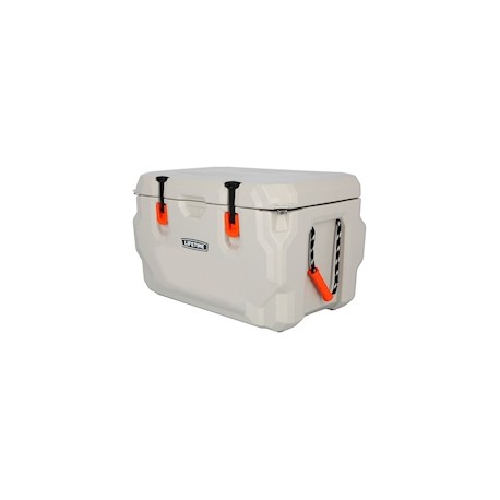 HIELERA BEIGE DE ALTO RENDIMIENTO 61.5 LT PARA 75 LATAS