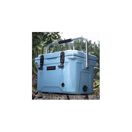 HIELERA AZUL USO RUDO 20 L