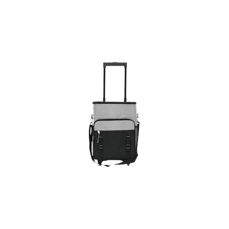MOCHILA GRIS 40 LATAS CON RUEDAS