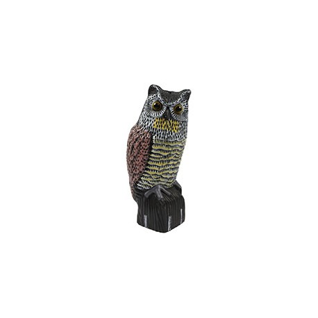 BÚHO DE PLÁSTICO PARA DECORACIÓN
