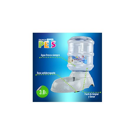 BEBEDERO PARA MASCOTAS CON BASE ANTIDERRAPANTE 1 G