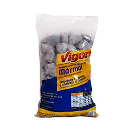 PIEDRA DECORATIVA MÁRMOL 10 KG NEGRA